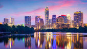 Austin skyline at night