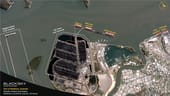 BlackSky's geospatial imagery of a shipping port. |Photo: BlackSky