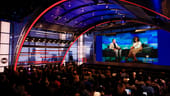 Warner Bros. Discovery team members gathered for global town hall meeting