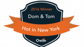 Dom & Tom Named Owler 'Hot in 2016' Winner in New York