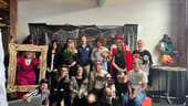 Group photo of the Invaluable team.