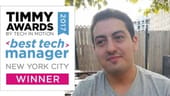 NYC Timmy Awards Names Danny Saad Best Tech Manager