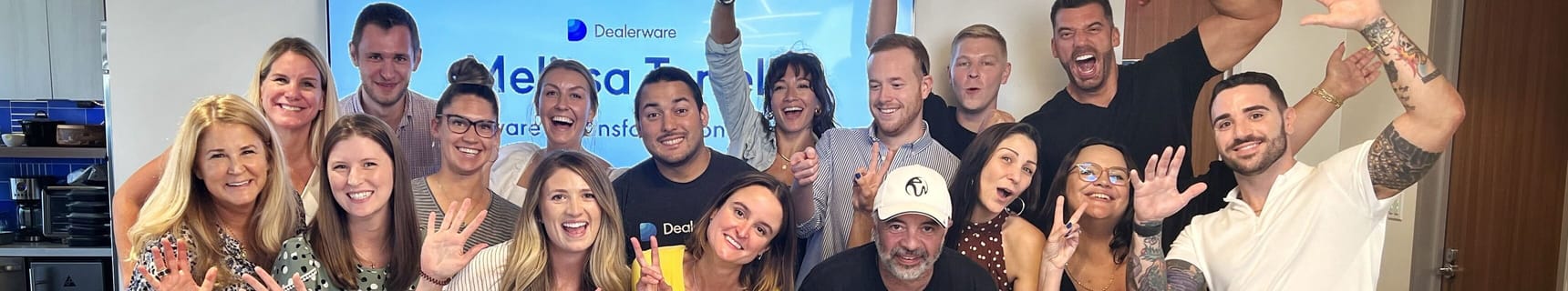 The warm and wonderful Dealerware team