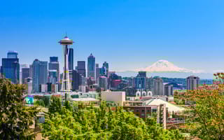 view of Seattle city