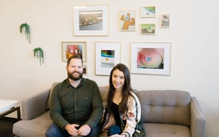 Eterneva co-founders Garrett Ozar and Adelle Archer.