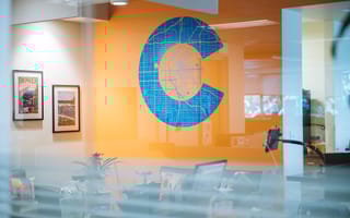 Photo of reception area in RingCentral's Colorado office