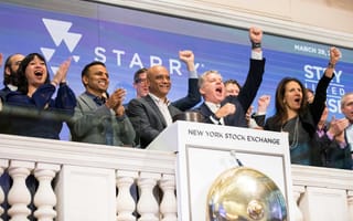 Starry team at New York Stock Exchange