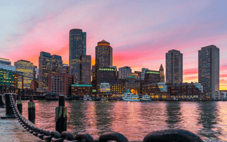 Boston at Dusk