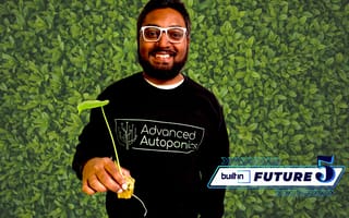 Advanced Autoponics founder Sayon Chandrakanthan