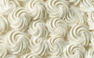 White swirl icing texture