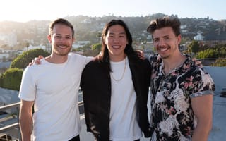 Albedo co-founders, pictured from left, are CEO Topher Haddad, CPO Winston Tri and CTO AyJay Lasater. | Photo: Albedo