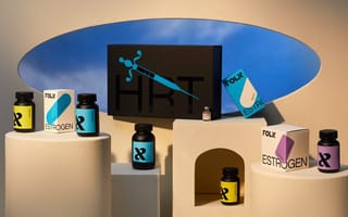 FOLX Health products on various stands