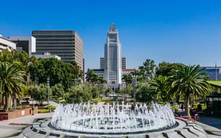 los angeles fountain