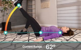 Exer Labs platform tracking a patient's movement.