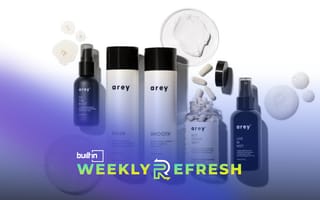 Arey products on a white background