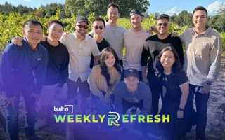 The Butter team poses together outside for a group photo