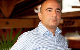 Prodoscore CEO Sam Naficy poses for a photo