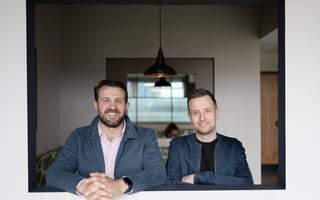 Tranch co-founders Philip Kelvin, left, and Beau Allison.