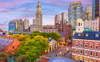 Boston's skyline.