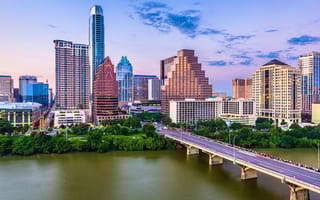 The Austin skyline