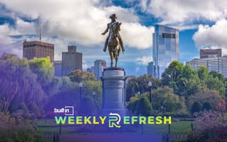A photo of George Washington on a horse in Boston Public Garden.