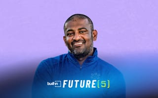 Cambio co-founder and CEO Blesson Abraham poses for a photo.