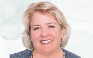 Elizabeth Magill, VP of Marketing at Cyara, poses for a photo.
