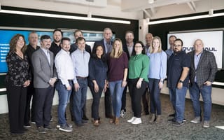 The Overhaul team poses for a group photo.