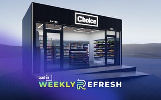 A rendering of Choice Market's first fully cashier-less mini-mart.