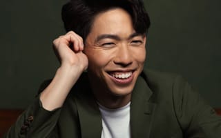 Hype co-founder and CEO Nick Chen poses for a photo with his head resting in his hand