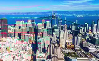 The San Francisco skyline.