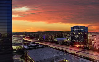 Irvine California skyline