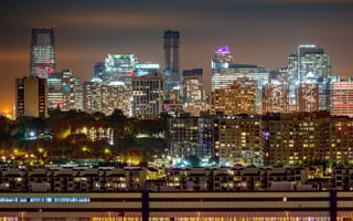 skyline view of hoboken