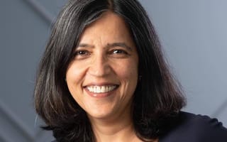 Preeti Somal, Temporal's SVP of engineering, poses for a photo.