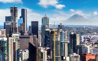 buildings in seattle's business district
