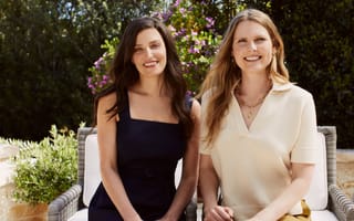 Needed co-founders Julie Sawaya and Ryan Woodbury pose for a photo.