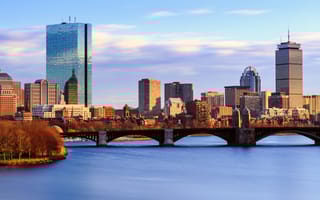An image of the Boston skyline is shown.