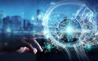 An image depicting a person using AI is shown.