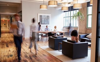 An image of an office is shown.