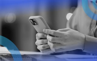 Mobile user browsing on their phone