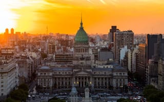 National Congress Building in Buenos Aires.