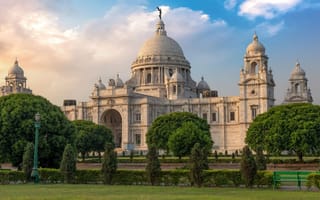 Victoria memorial in Kolkata.