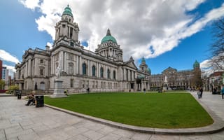 Belfast City Hall in Belfast, Ireland.