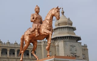 Parliament building in Bengaluru, India.