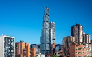 Bogota skyline.