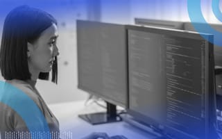 Developer writing code in C++