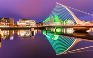 Dublin Samual Secket Bridge.