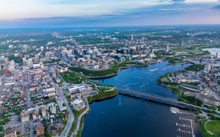 Ottawa aerial view.