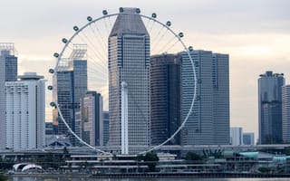 Singapore ferris wheel
