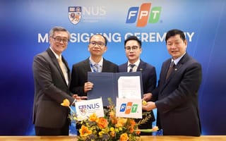 FTP and NUS leaders announce $50 million collaboration.